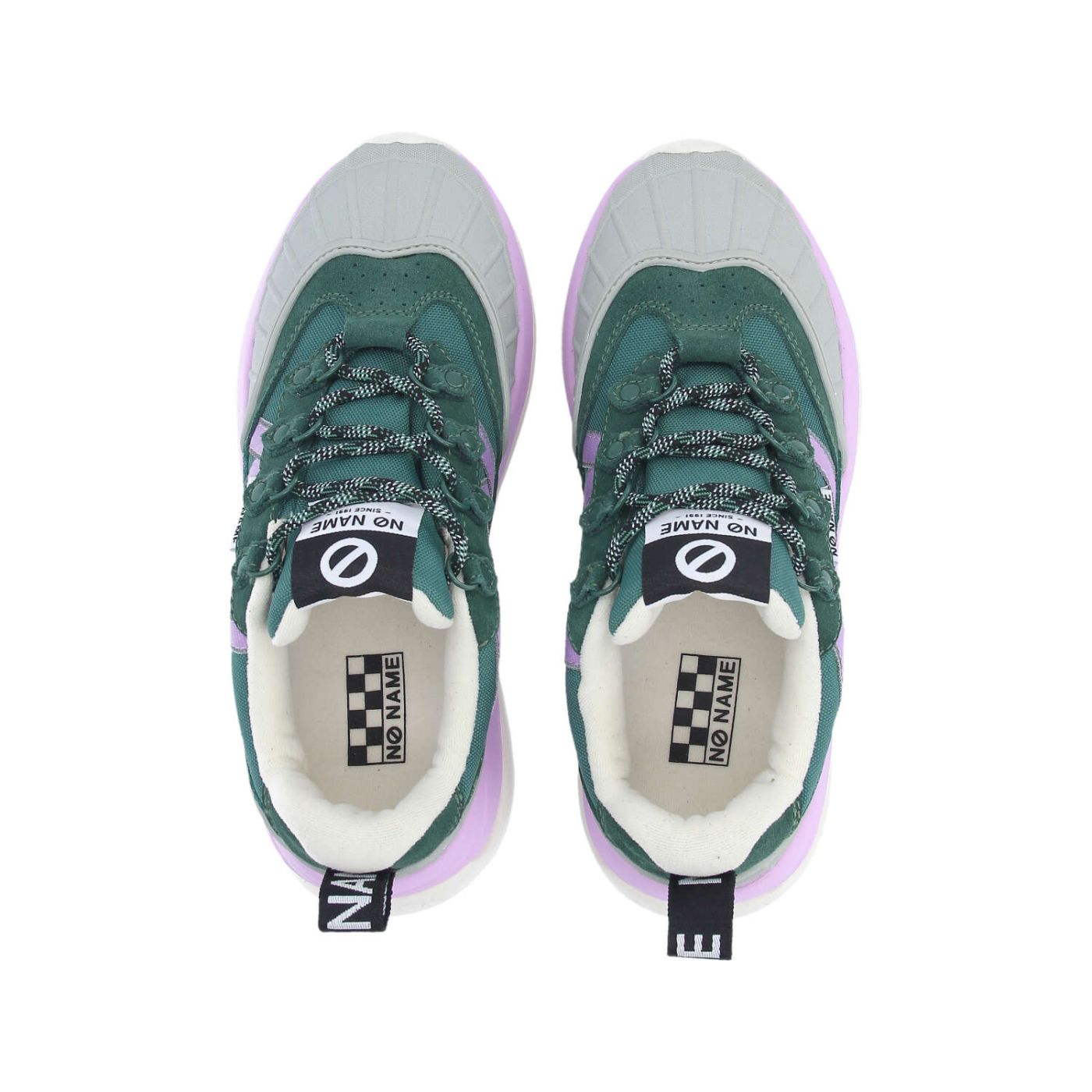 EXPLO RUNNER W  -  NYLON/SDE/STRIP  - VERDE/VIOLA